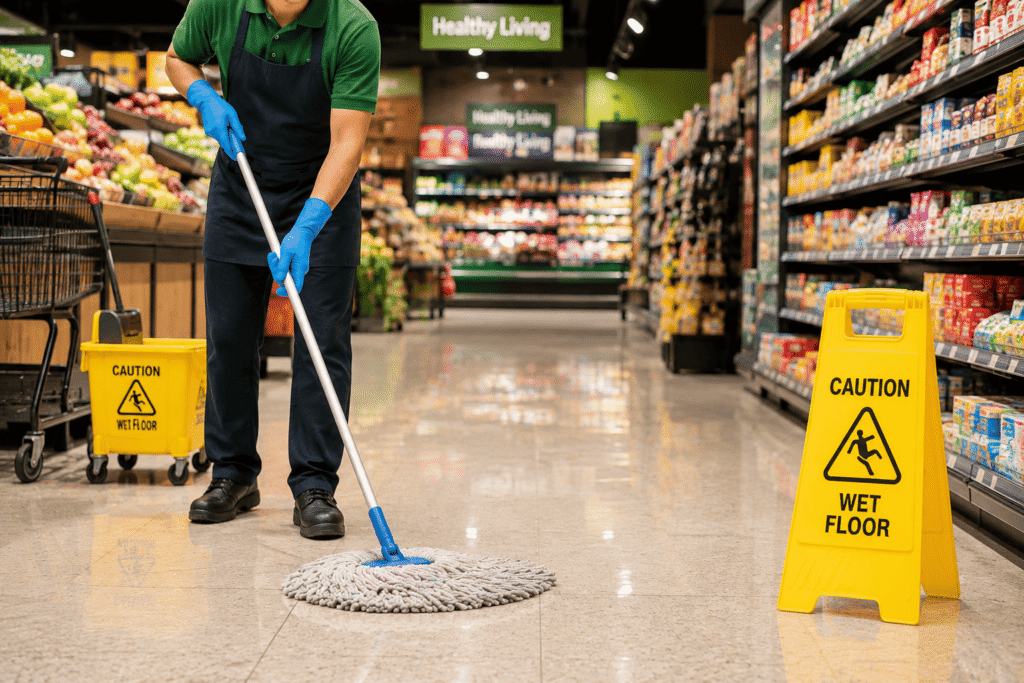 Supermarket Cleaning Dubai